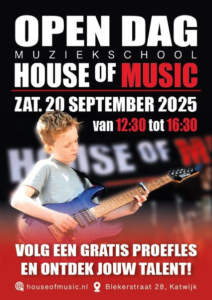 Open dag muziekschool House of Music