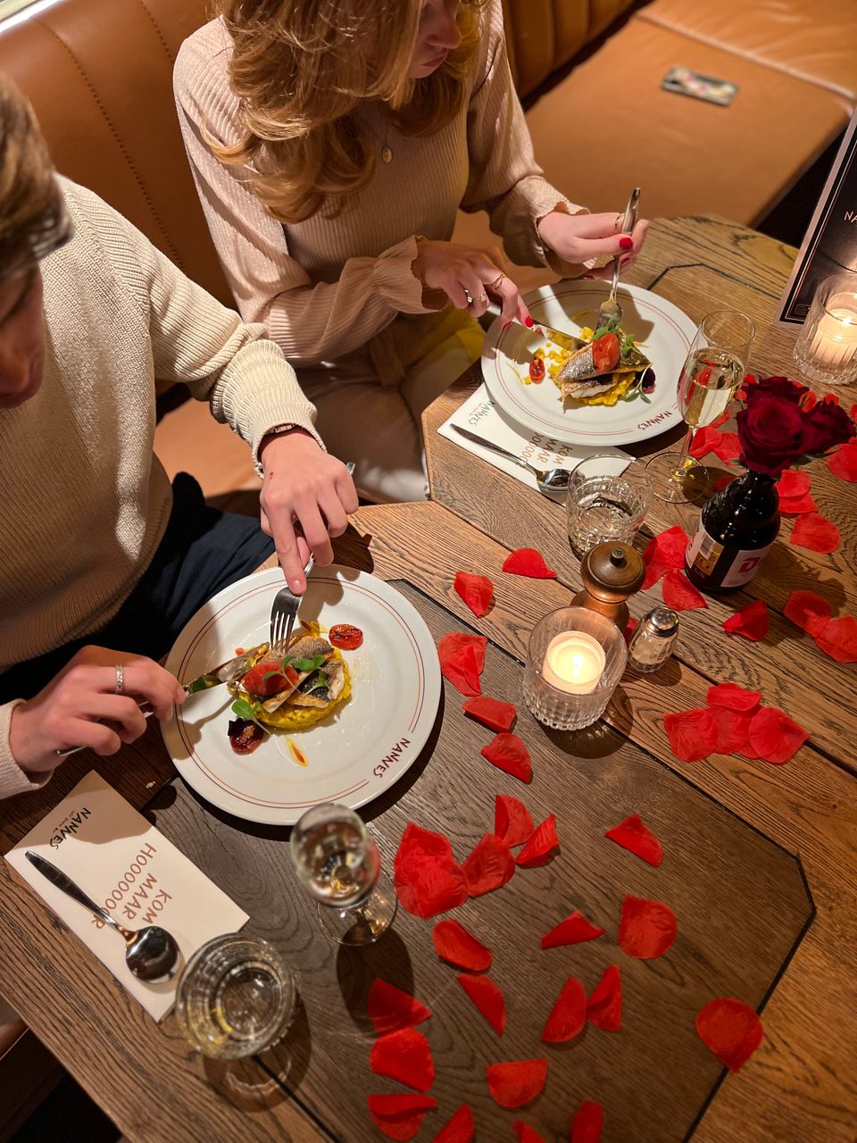 Valentijn bij Nannes