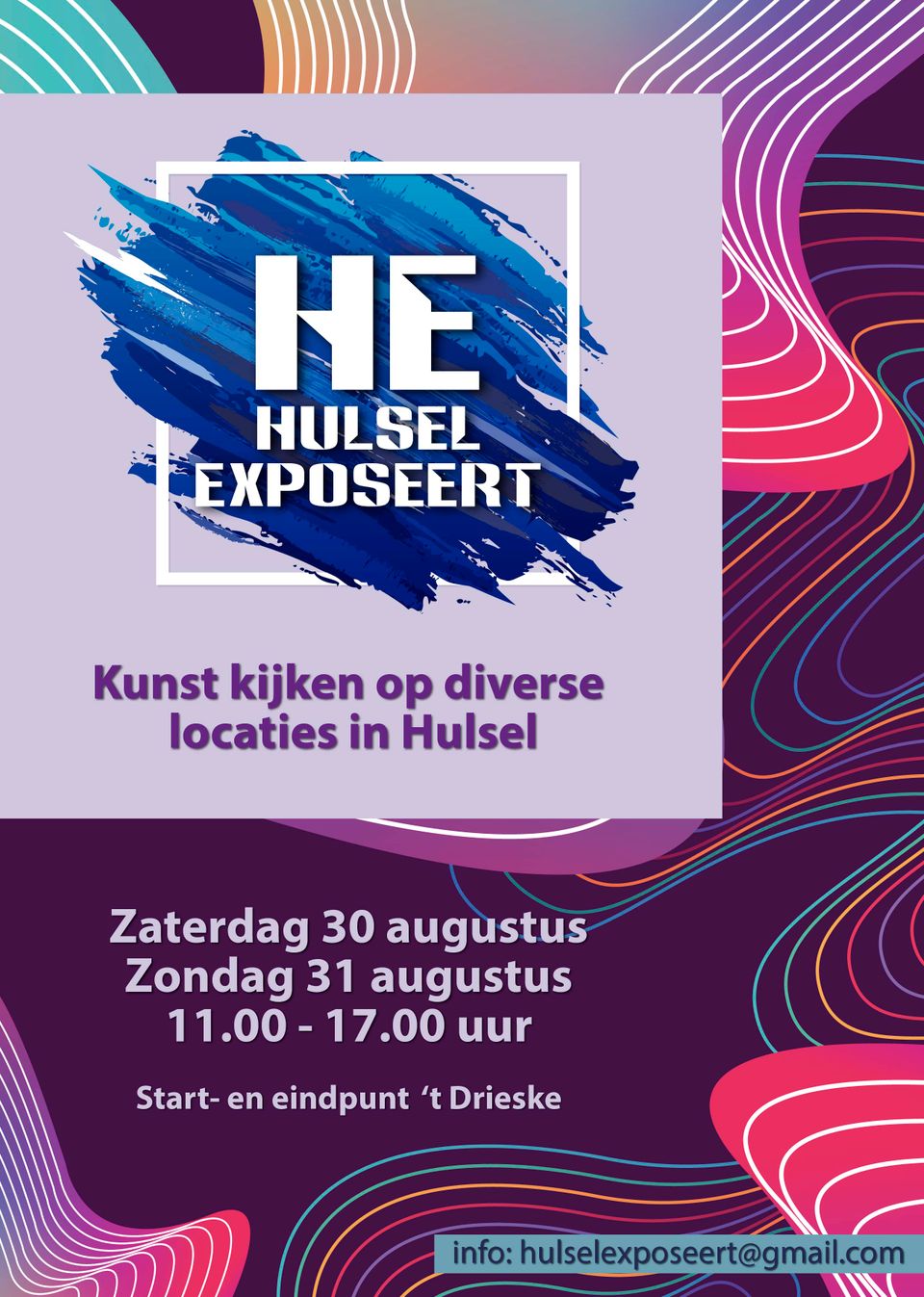 Kunst expositie.