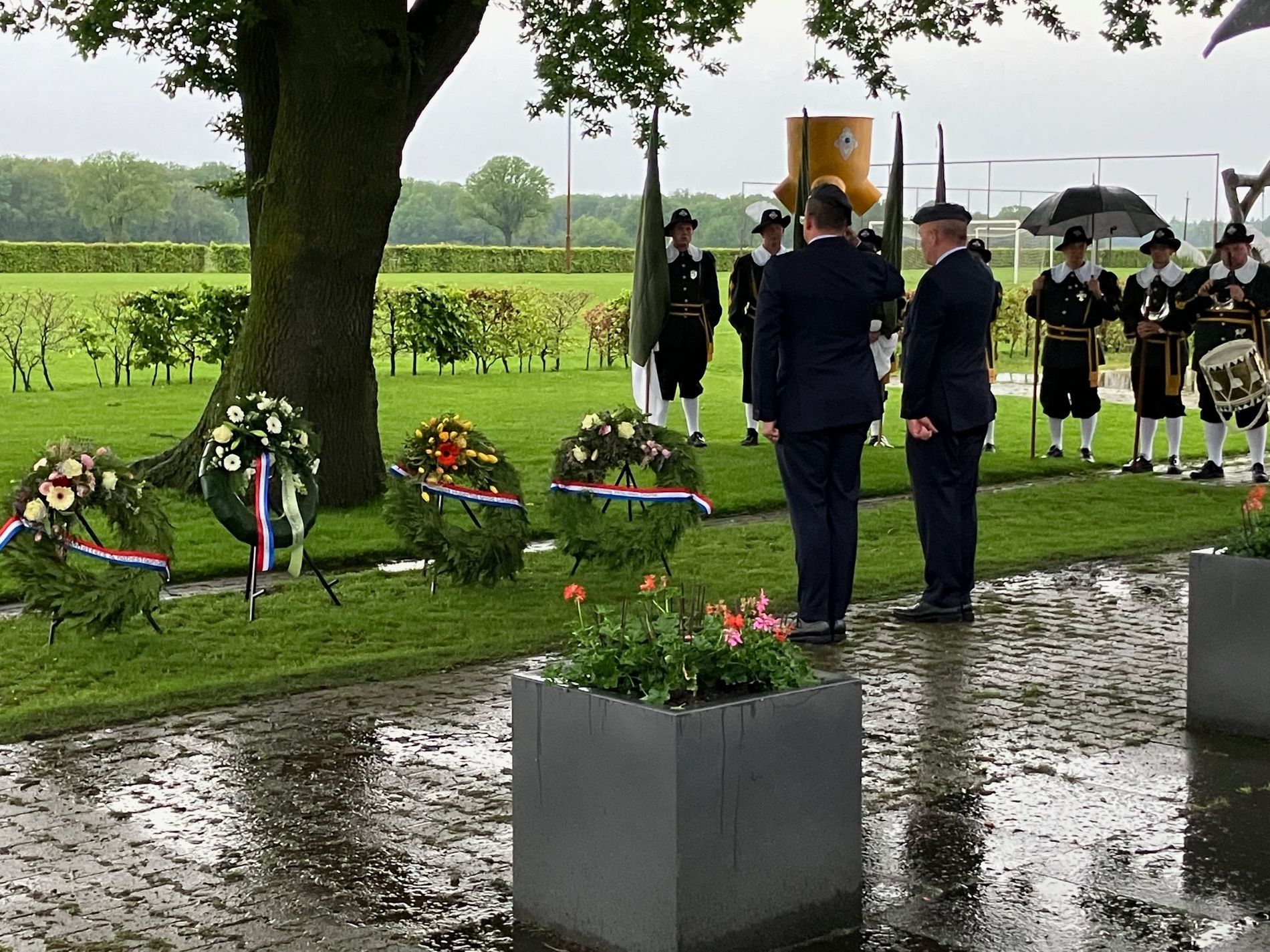 Dodenherdenking Liessel Veteranen