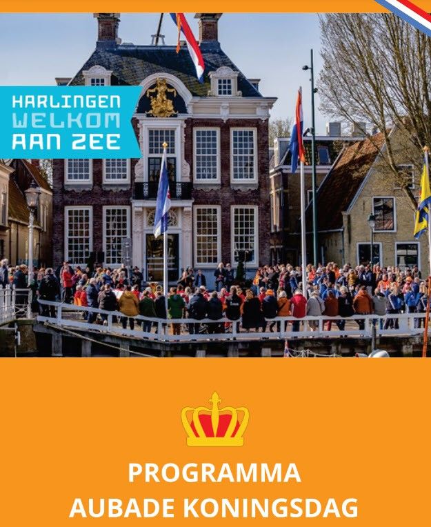 Koraalmuziek en aubade op Koningsdag in Harlingen
