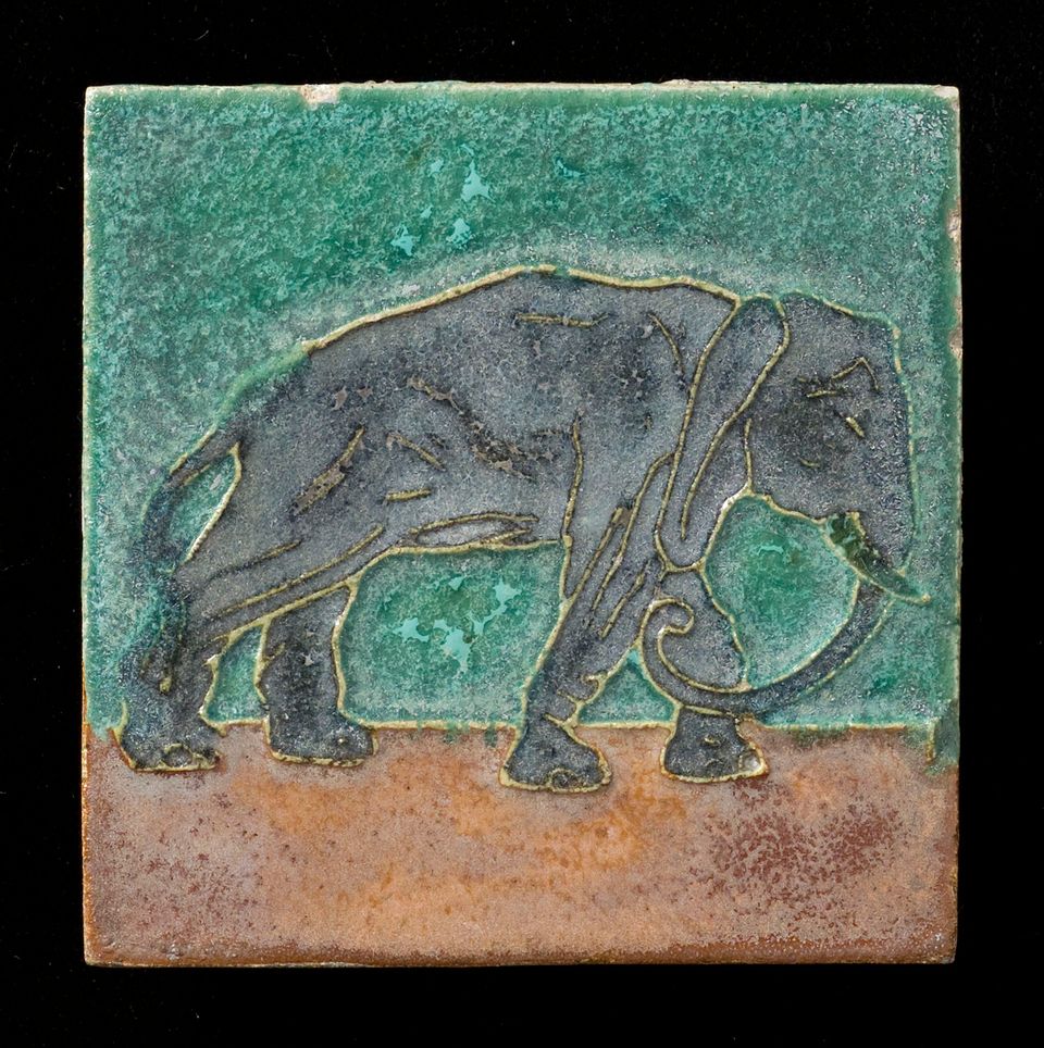 Nederlands Tegelmuseum tableau olifant