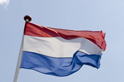 Nederlandse Vlag in de wind