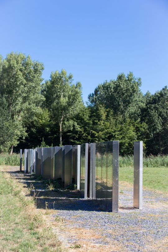 Land Art Polderland Garden of Love and Fire Almere Libeskind