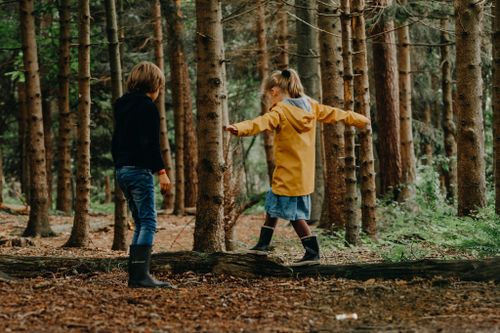 Met kinderen in de natuur in Oosterhout