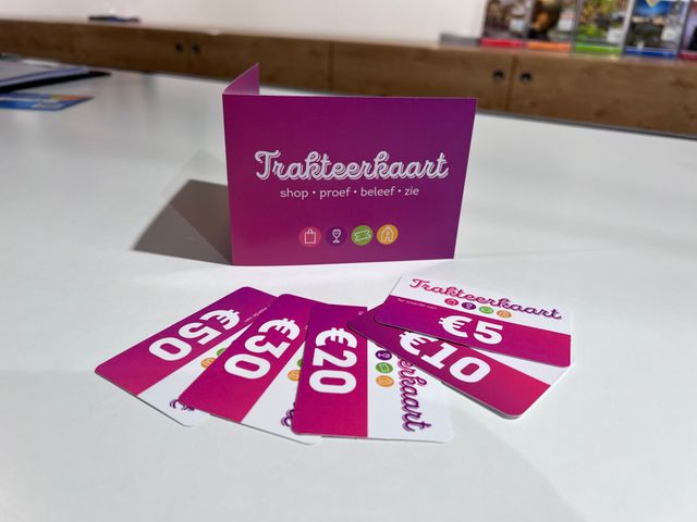 VVV Leiden Trakteer jezelf op Leiden cadeaukaart