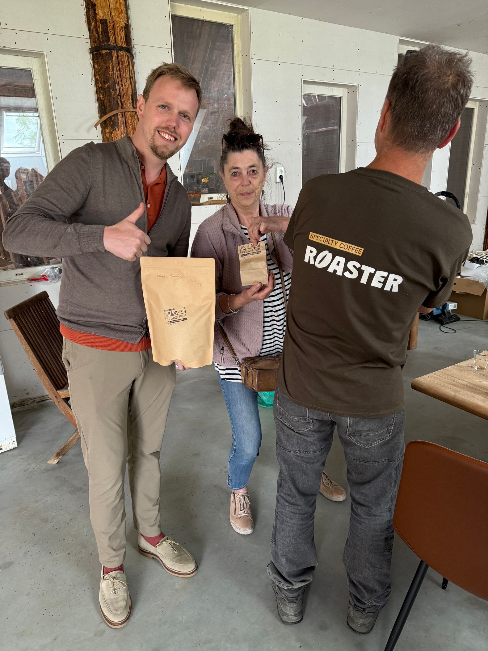 een tevreden deelnemer van de workshop