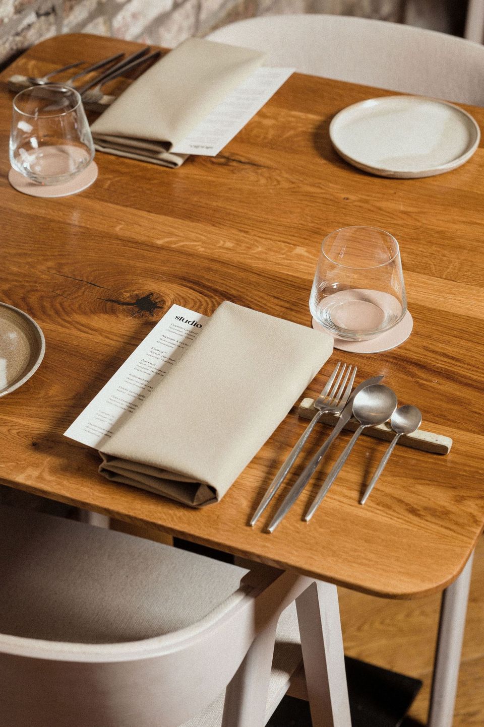 studio restaurant Maastricht gedekte tafel