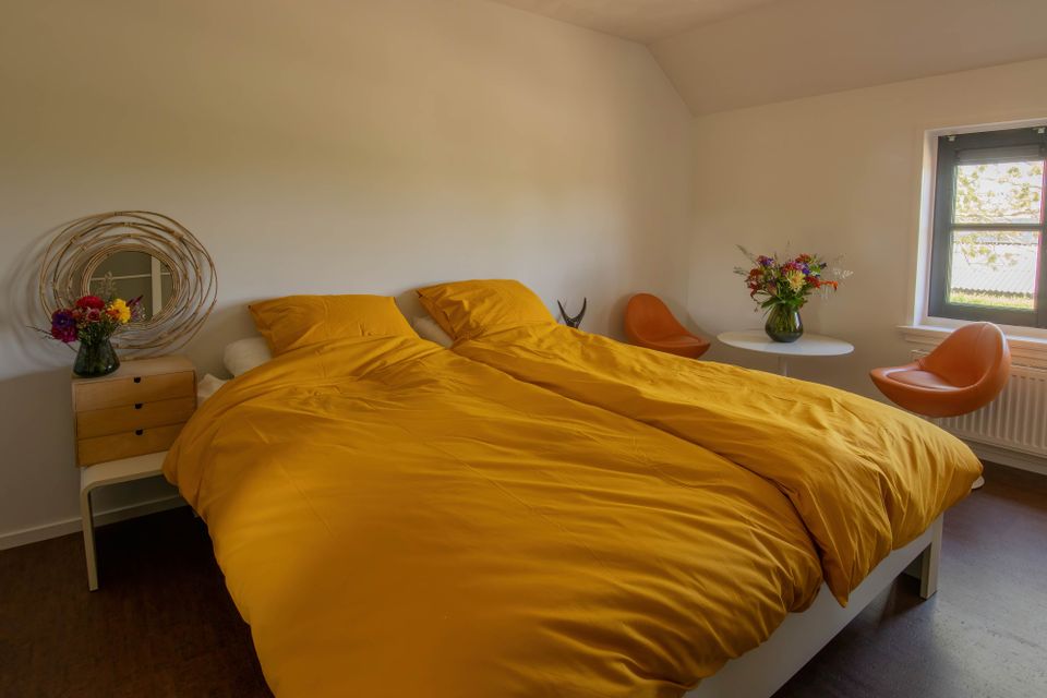 Slaapkamer Gastenverblijf Grazelands
