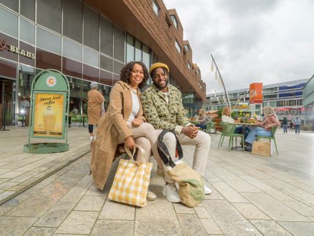 Shoppen almere centrum herfst Bagels