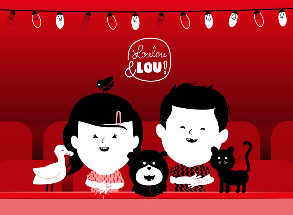 Loulou & Lou en de swingende muziekband (2+)