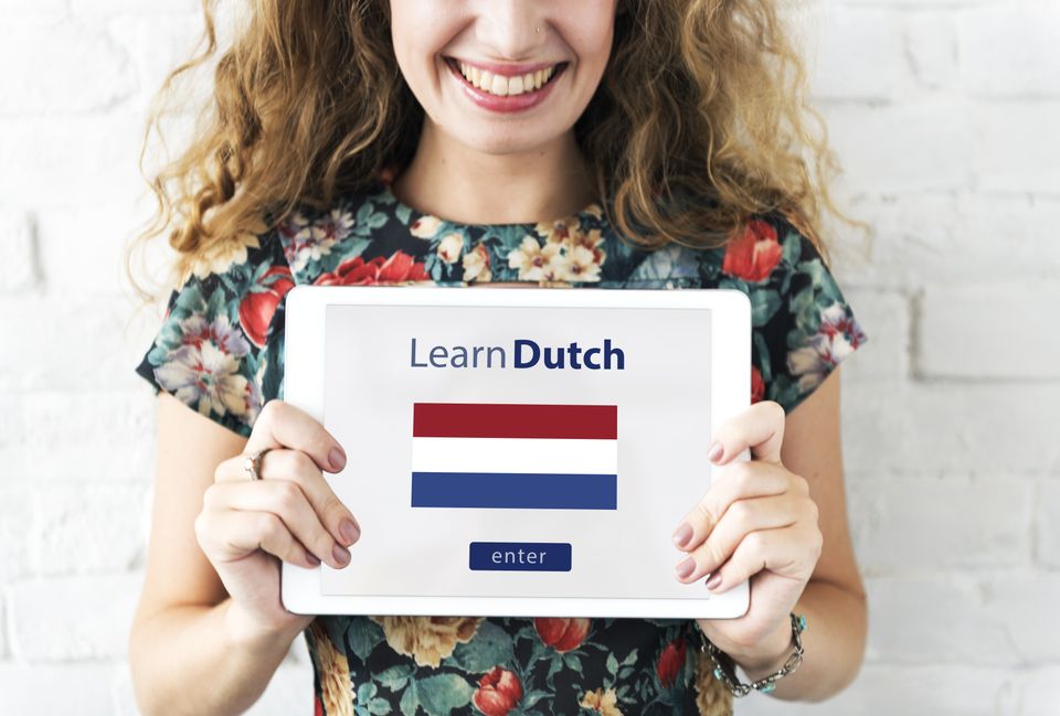 Person with a paper in her hands