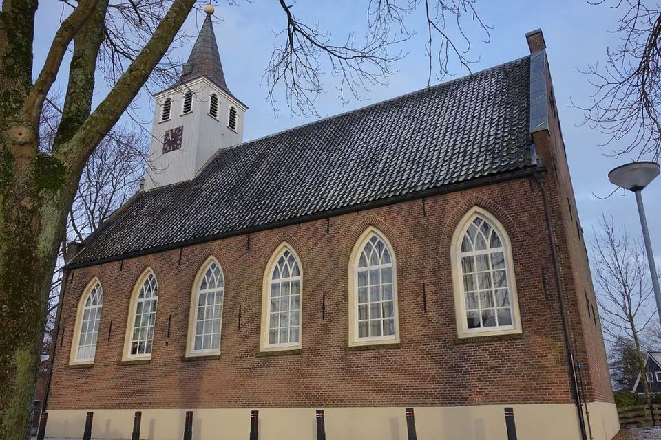 De kerk in Kwadijk