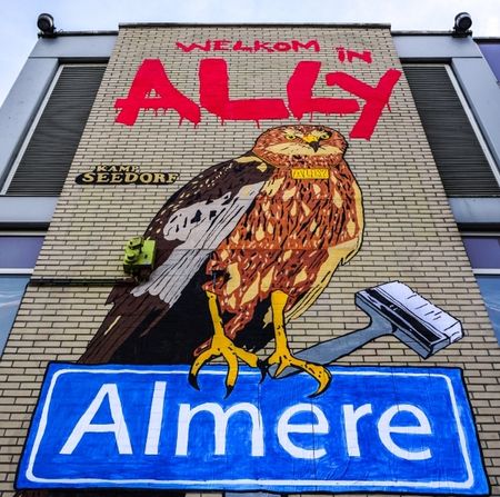 2018 - Kamp Seedorf wall-streetart