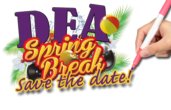 aankondiging springbreak