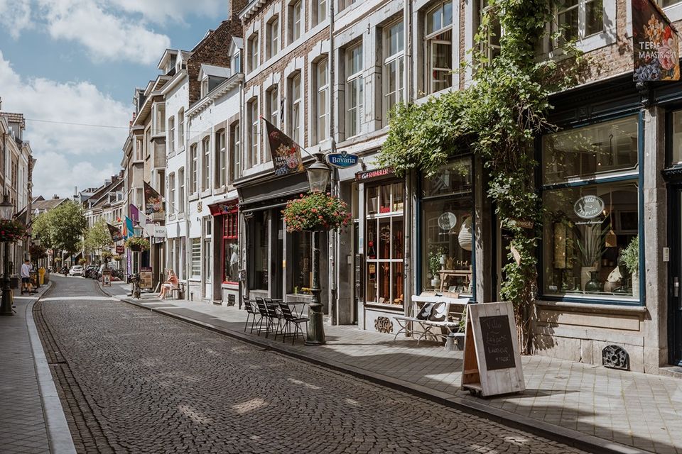 Rechtstraat Wyck Maastricht winkels etalages