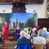 Vrouwe Rixt van Donia - Moeder van Ameland, Oans Mim in de Doopsgezinde kerk aan de Wirdumerdijk in Leeuwarden.