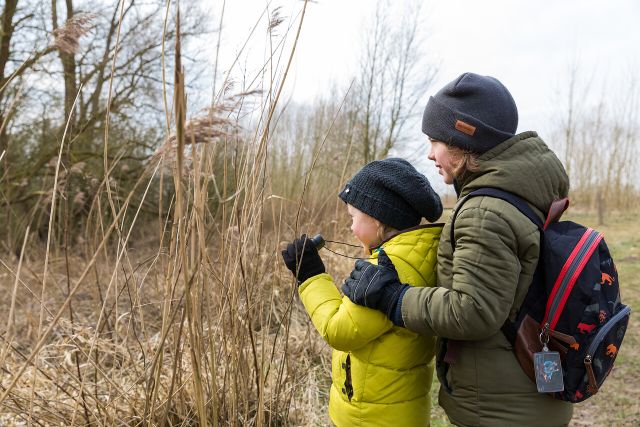 Biesbosch - winter - wandeling - kinderen