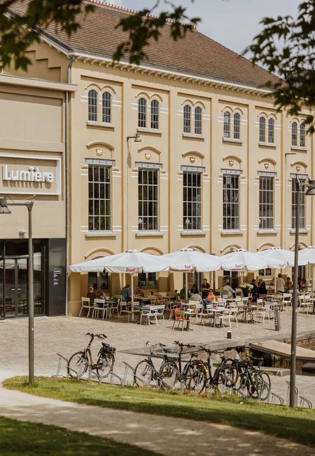 Lumiere buitenzijde in Maastricht