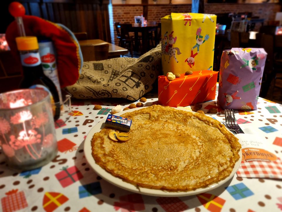 pannenkoeken en sinterklaas