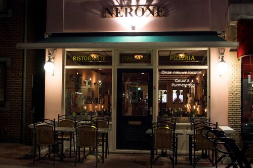 Exterieur Italiaans restaurant Nerone Purmerend