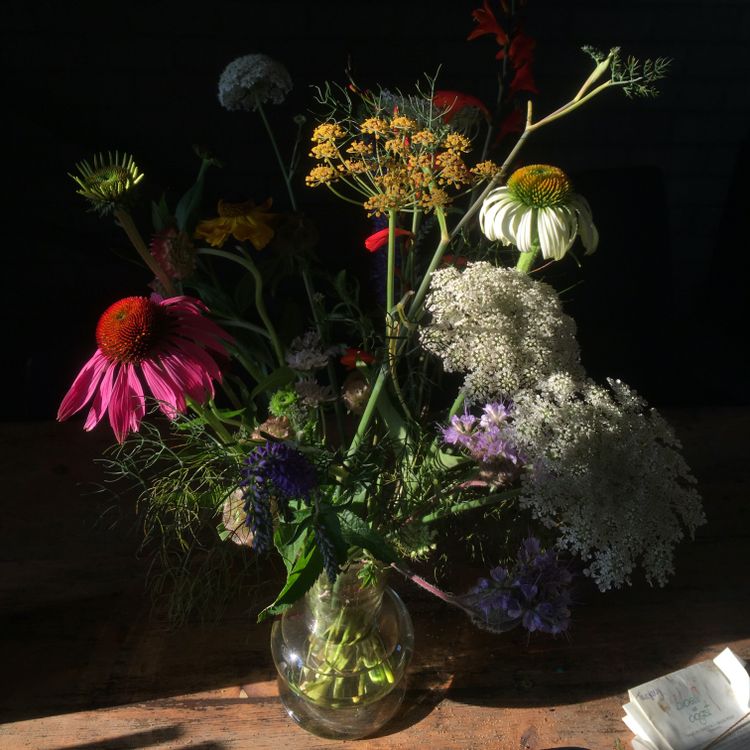 boeket veldbloemen
