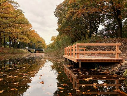 Vis en kanosteiger Hall Eerbeek