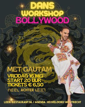 Bollywood Dansworkshop met Gautam