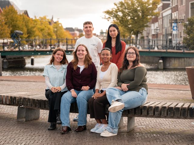 Foto van de stagiaires