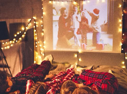 Kerstfilms kijken