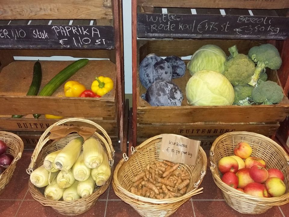 Verse streekproducten verkrijgbaar op de bourgondische route