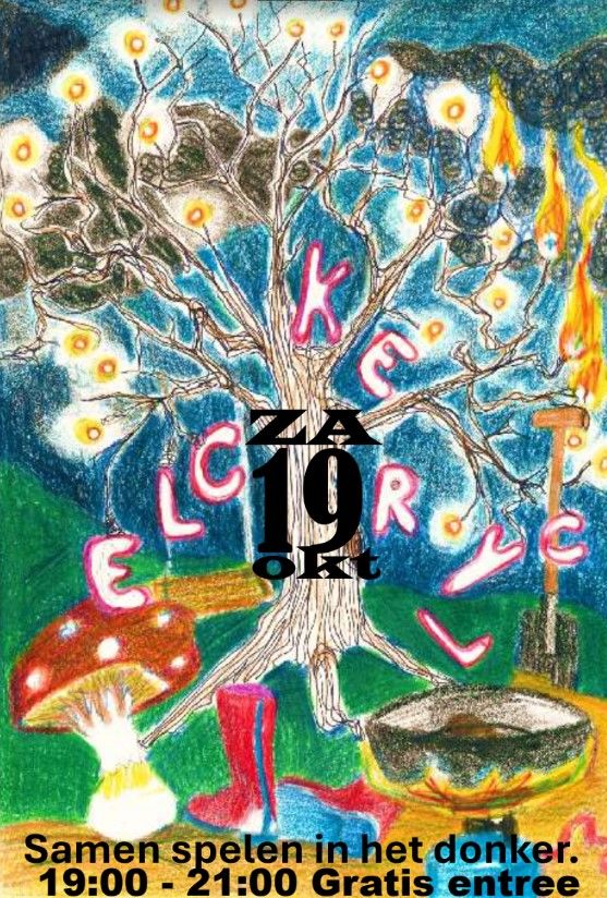 Poster Herfstfeest speeltuin  Elckerlyc