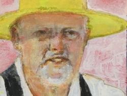 Een schilderij van een Kaasdrager