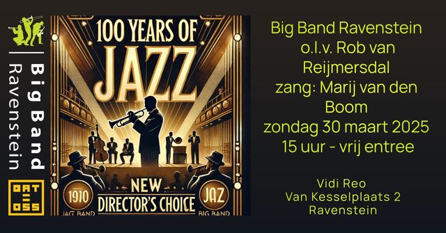 Poster New Director’s Choice: 100 years of bigband jazz