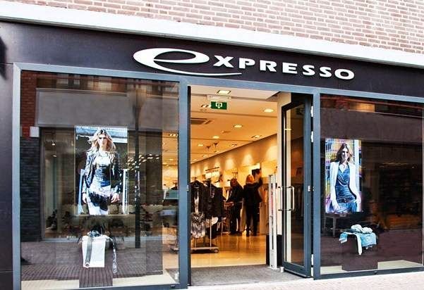 De winkel van Expresso Fashion gelegen Delft