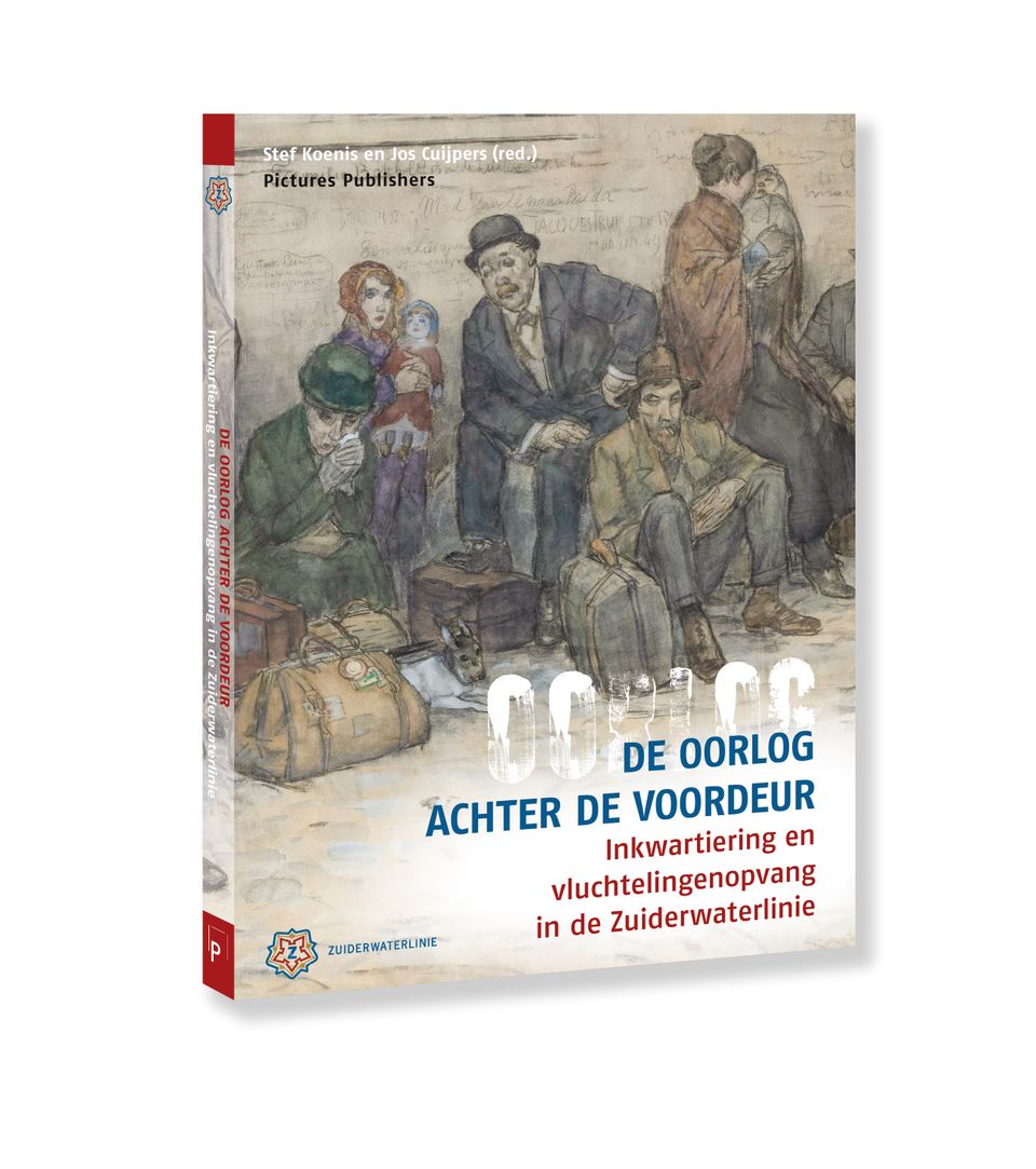 Cover boek De oorlog achter de voordeur
