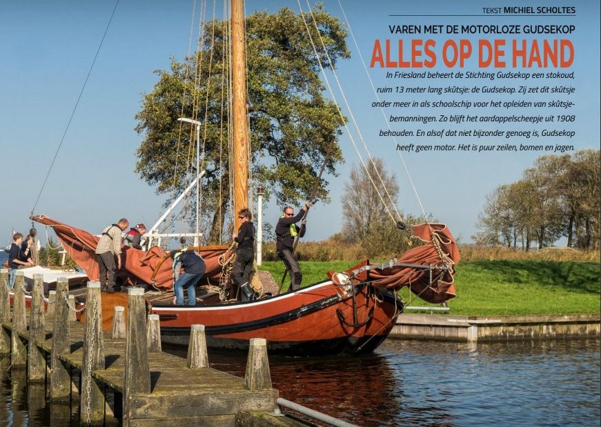 Gudsekop in tijdschrift Zilt