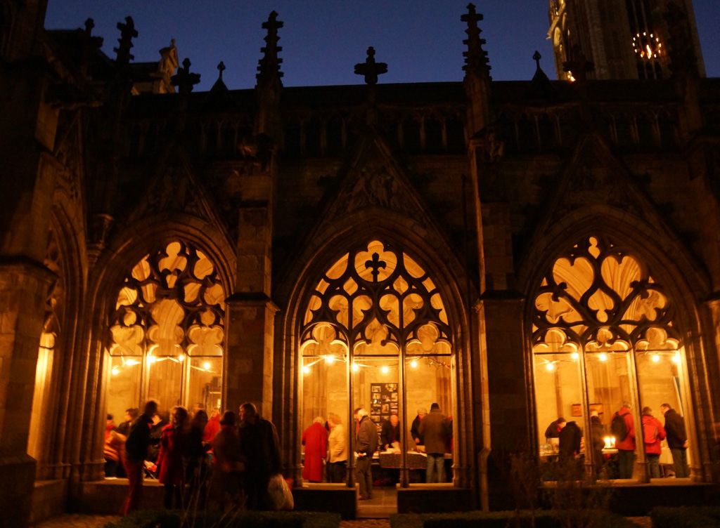 Adventsmarkt in de Pandhof