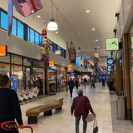 Interieurfoto Winkelcentrum Kerkelanden
