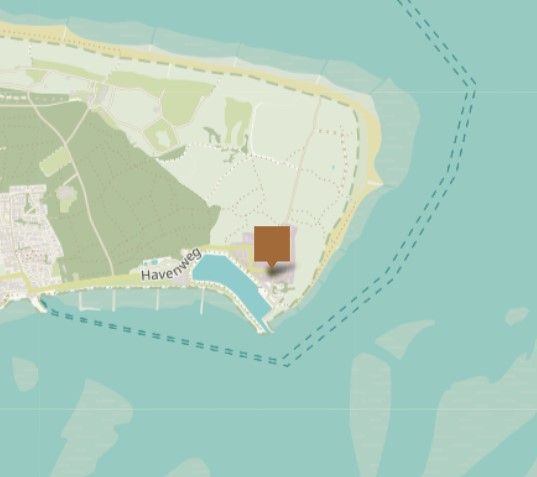 Kaartje Het Baken Vlieland