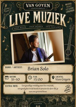 Live Muziek - Brian Solo