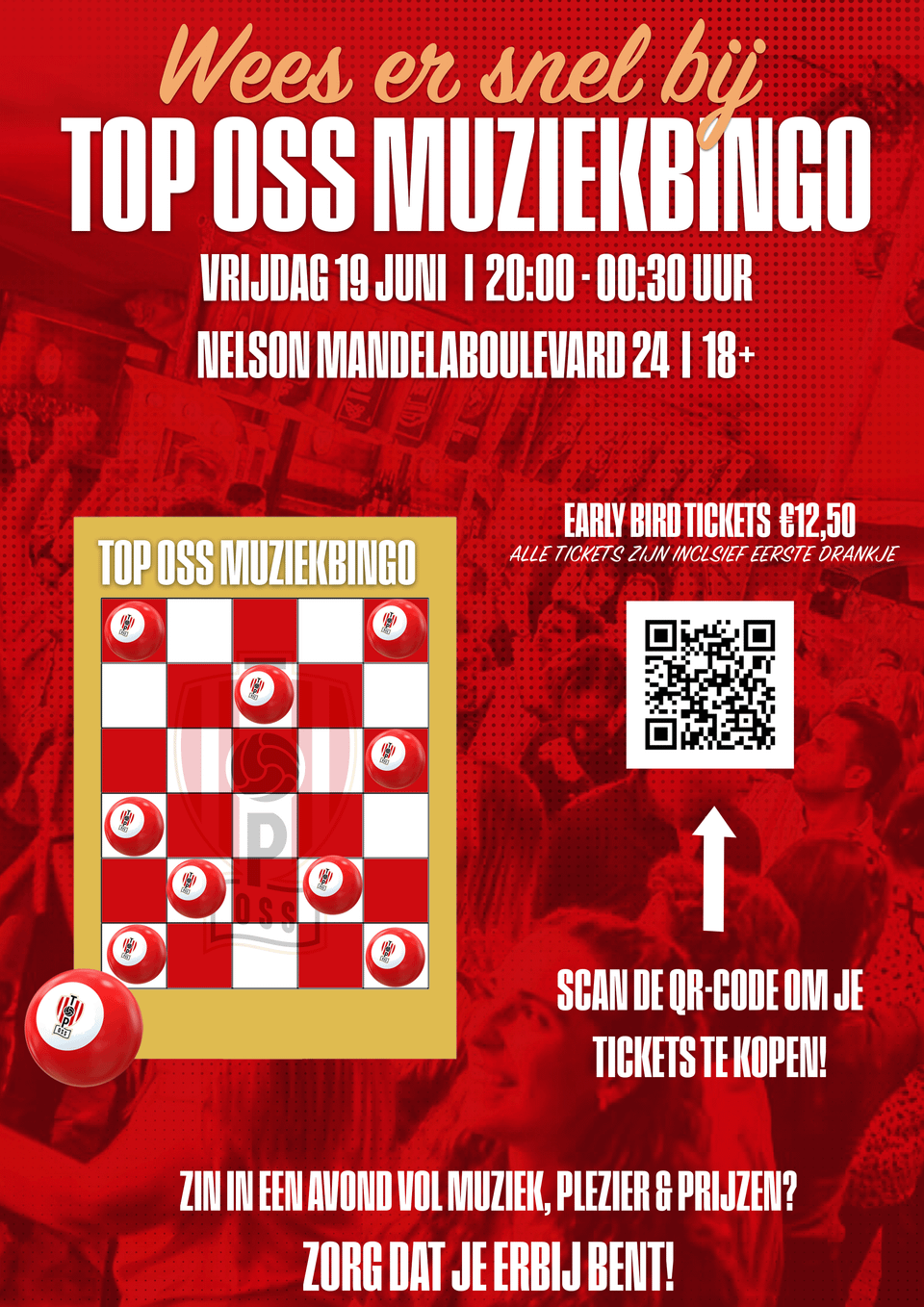 poster muziekbingo top oss