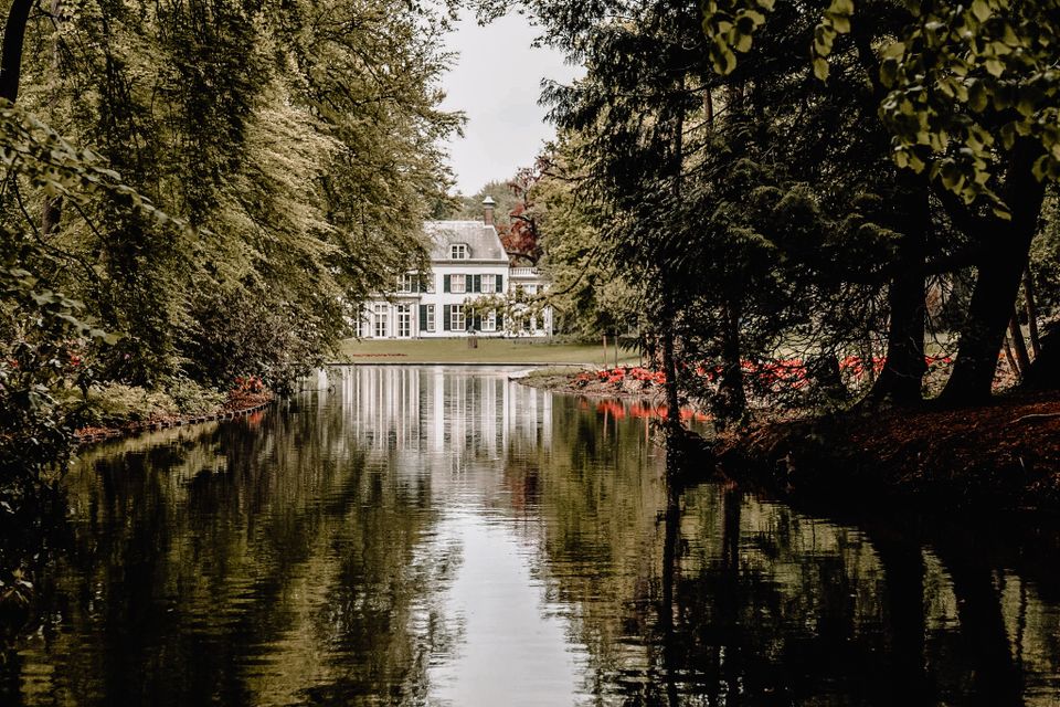 Uitzicht landhuis Park Randenbroek