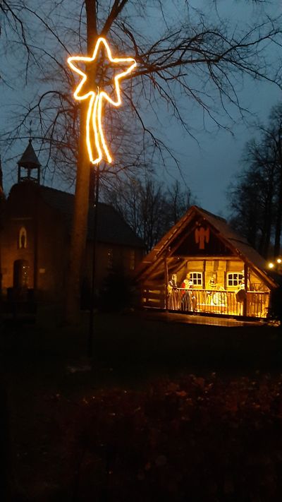 Kerststal in Straten