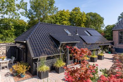 Ingang van de B&B