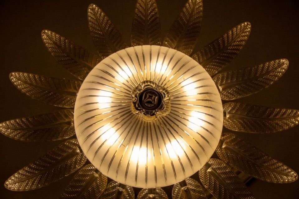 Foto van Hanglamp 1953, gemaakt door A.D. Copier