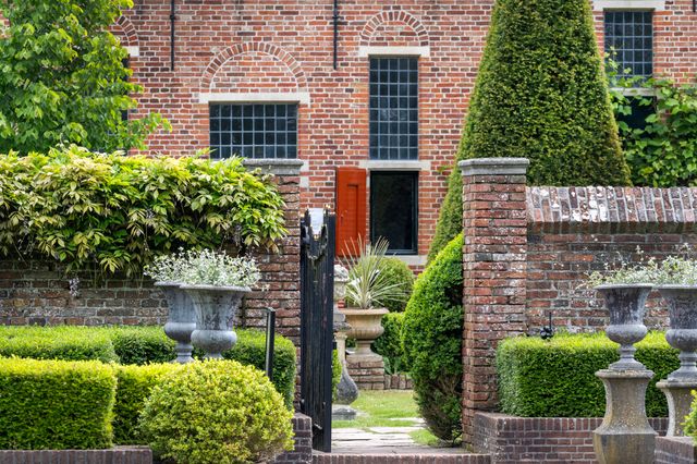 Achterzijde van het Nijsinghhuis.