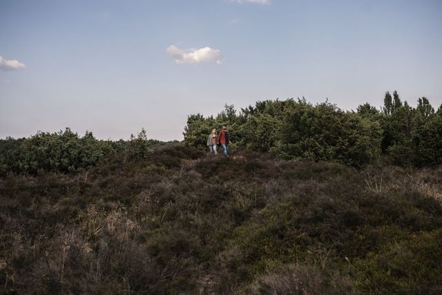 Mantingerveld - wandelen over de vlakte