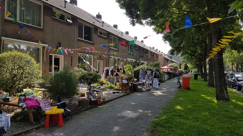 Een buurtrommelmarkt in de straten van Purmerend Overwhere