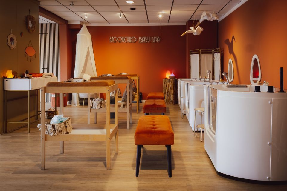 Overzichtsfoto van Moonchild Babyspa met baden